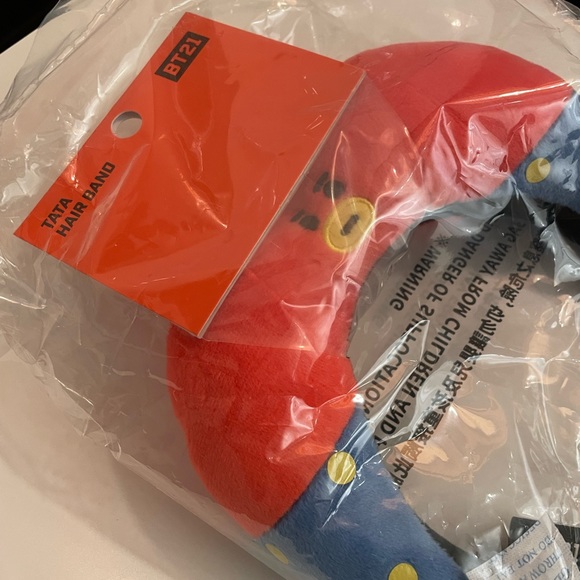 Official BTS BT21 Tata character face headband - Picture 5 of 6